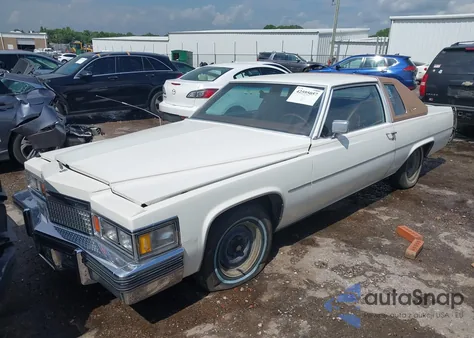 1979 Cadillac Coupe Deville from USA, damaged, VIN 6D47S9C379501